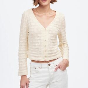 Madewell Cream Button Up